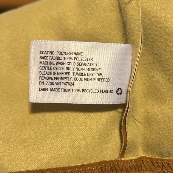 NWT! Ava & Viv faux leather belted trench coat - Picture 6 of 7